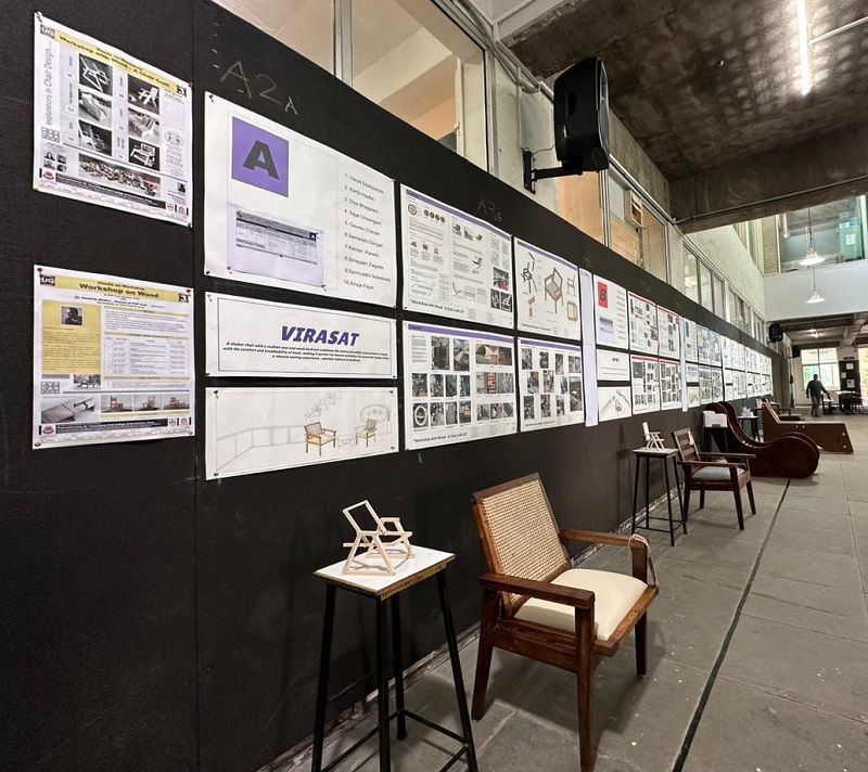 Display of Chairs in Atrium